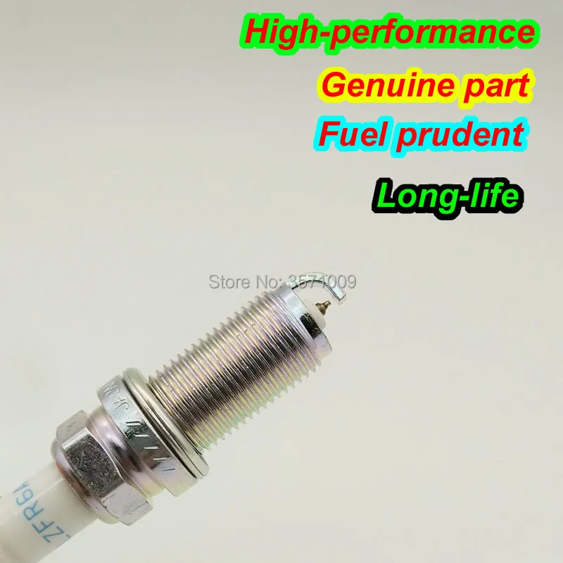 

HOT 4pcs Brand new sparking plug LZFR6AI Iridium high quality car auto Spark Plugs automobile ignition plug FOR 3656 MN158596