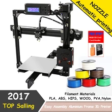 Easy Assemble DIY 3D Printer Kit Auto Leveling Anet A2 3D Printer Aluminum 2004LCD Printing Size 220*220*220mm/220*270*220mm