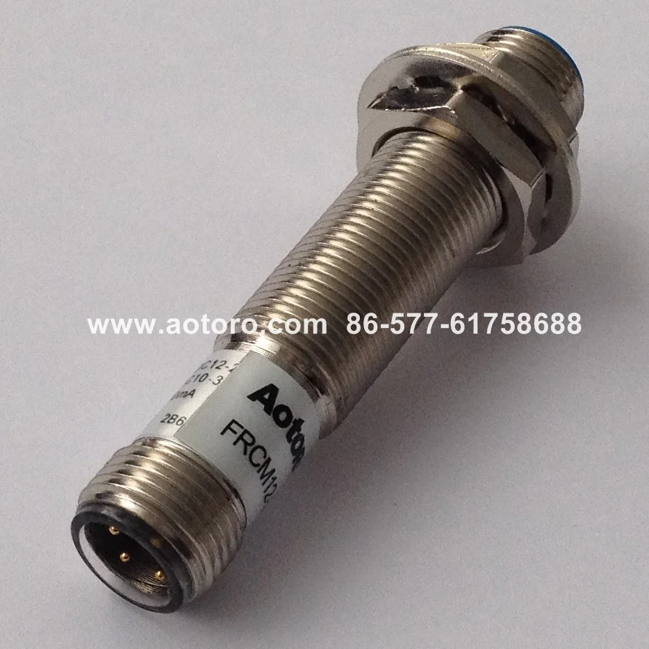 

m12 connector proximity sensor FRCM12-2DP2 PNP NC proximity switch inductive