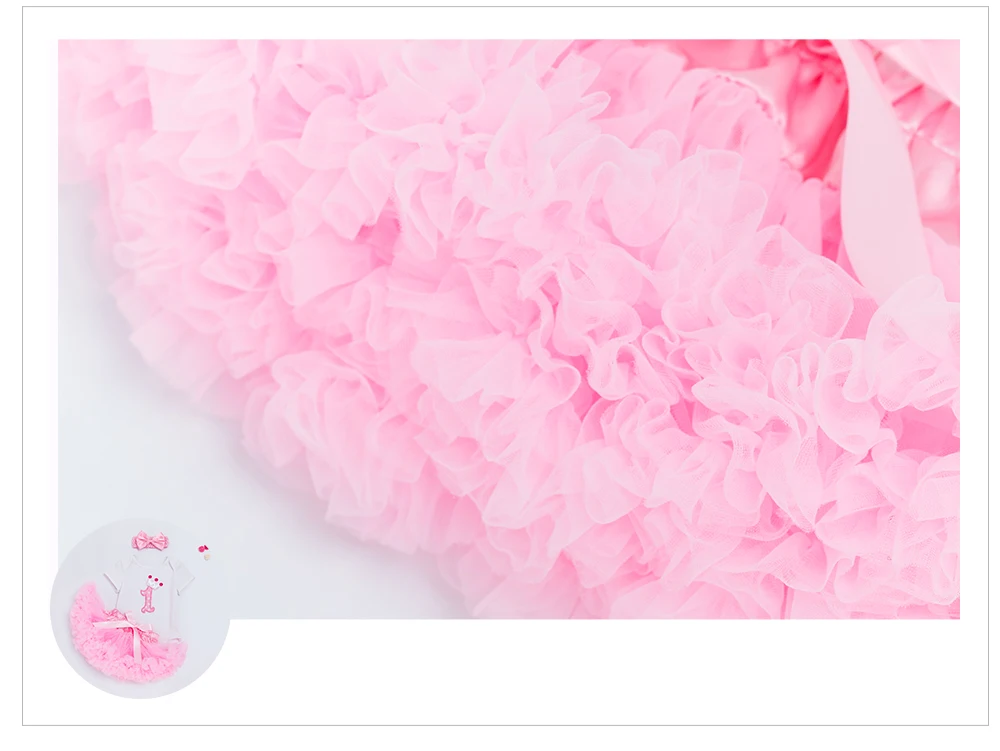 3pcs Tutu Skirt Clothing Sets Baby Girls Romper Pettiskirt Tulle Skirts Clothes Infant Jumpsuit Princess Birthday Party Costumes baby dress and set