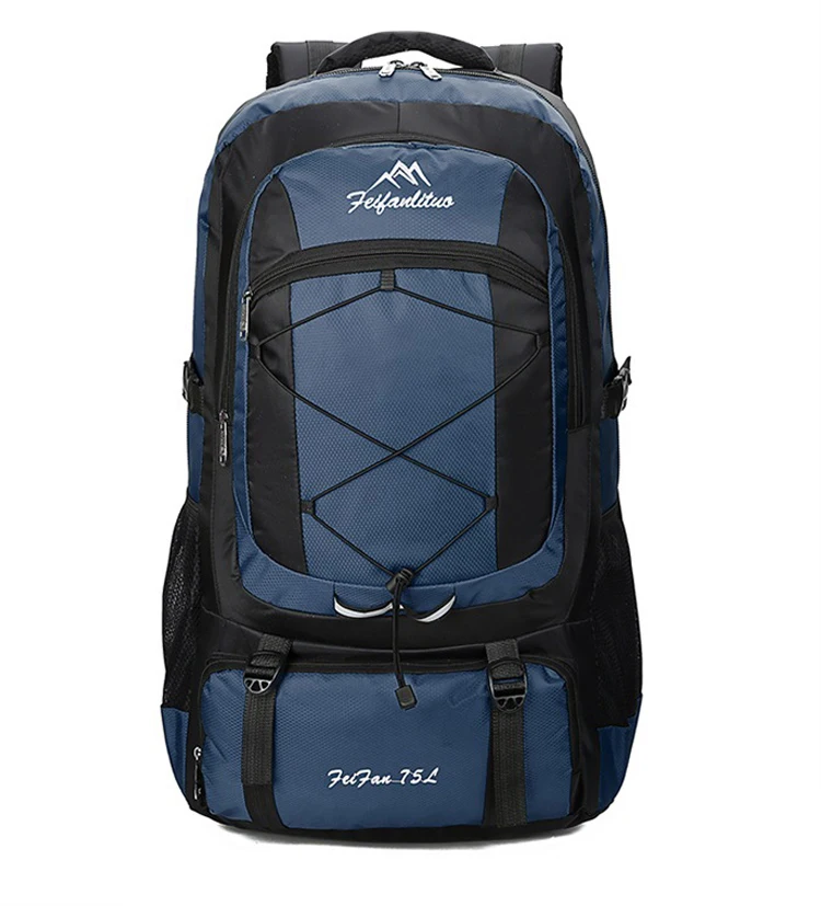 

Waterproof 75L unisex men backpack travel pack sports bag pack Outdoor Camping Mountaineering Hiking Climbing backpack for male