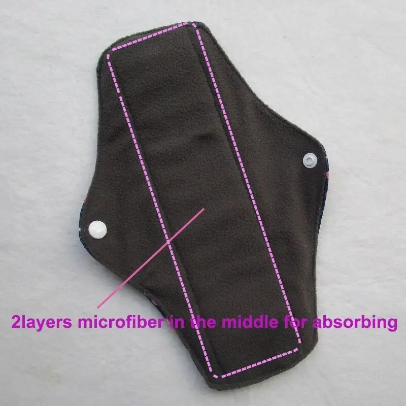 Ohbabyka многоразовый моющийся мини-мешок для гигиенической прокладки Менструальный санитарный TPU полиэфирный мешок для 6-8 шт гигиенические прокладки