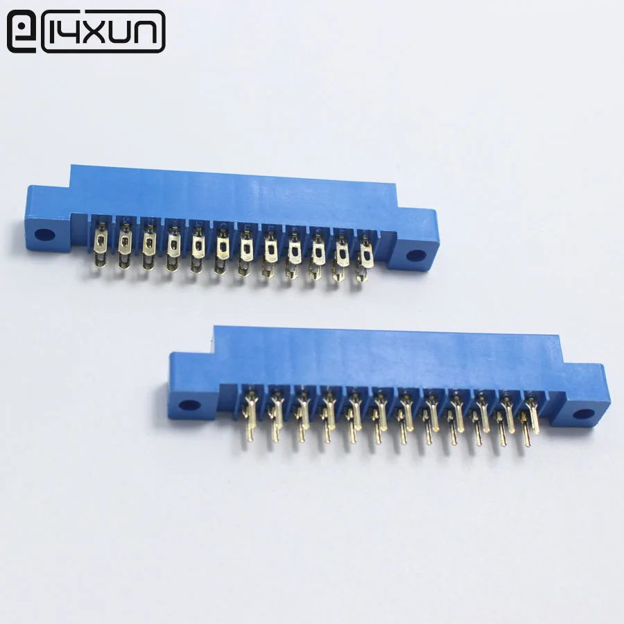 5PCS/LOT 805 Series 24 Pin Game Card Socket Edge Connector 3.96MM Pitch