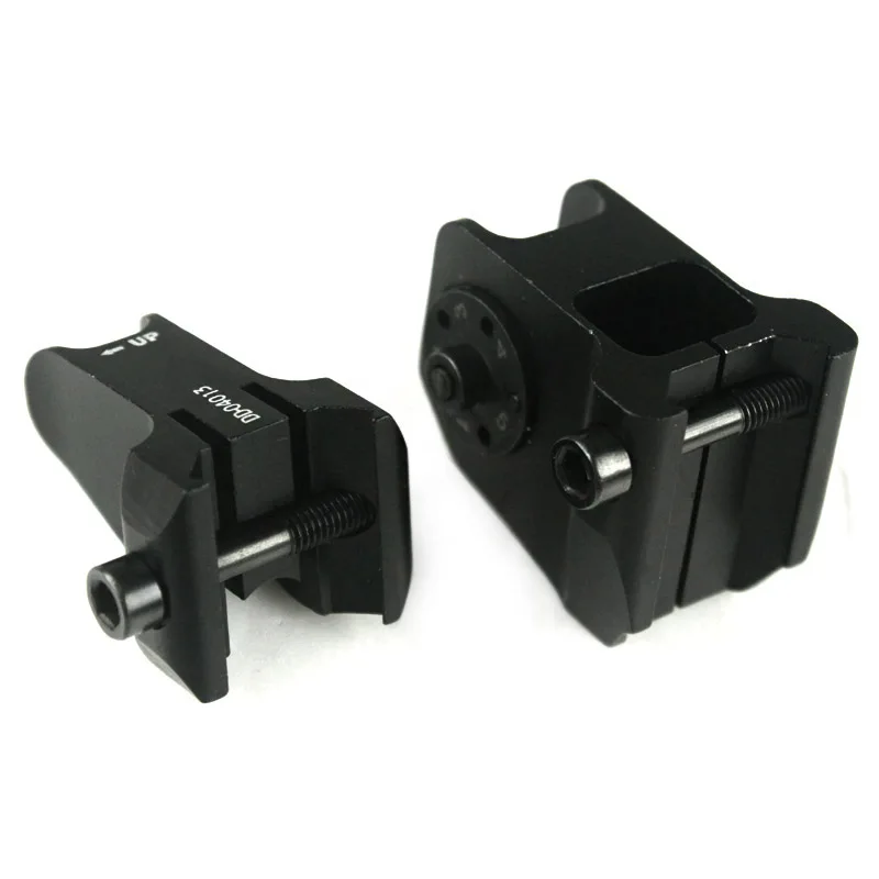 Aberturas de Ferro Tactical Fixo Front Traseira Vista Streamline Design Padrão Ar15 Vistas Frete Grátis & 5 High Quality Esporte e Lazer