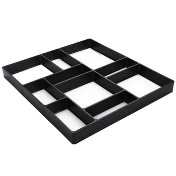 

GHIXACTO Garden Pavement Mold DIY Plastic Path Maker Mold Manually Paving Cement Brick Molds Stone Road Concrete Molds Tool
