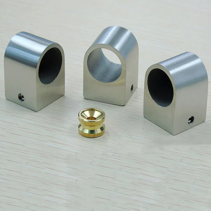 free shipping stainless steel Tube seat household hardware wall bracket