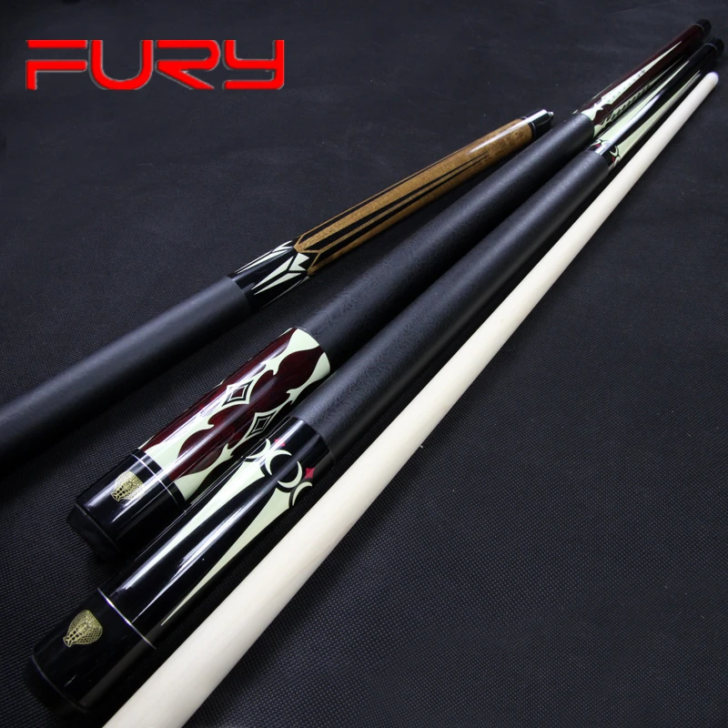 New Professional 1/2 Jointed Billiard Pool Cues Stick 13mm Tip 147cm