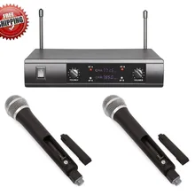 Bolymic UHF профессиональный микро беспроводной UHF Двухканальный беспроводной микрофон
