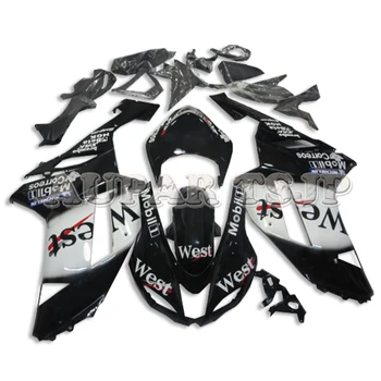 

Full Fairing Kit For Kawasaki ZX-6R Ninja 2007 2008 ZX6R 07 08 ABS Plastic Injection Motorcycle Bodywork West Gloss Black White
