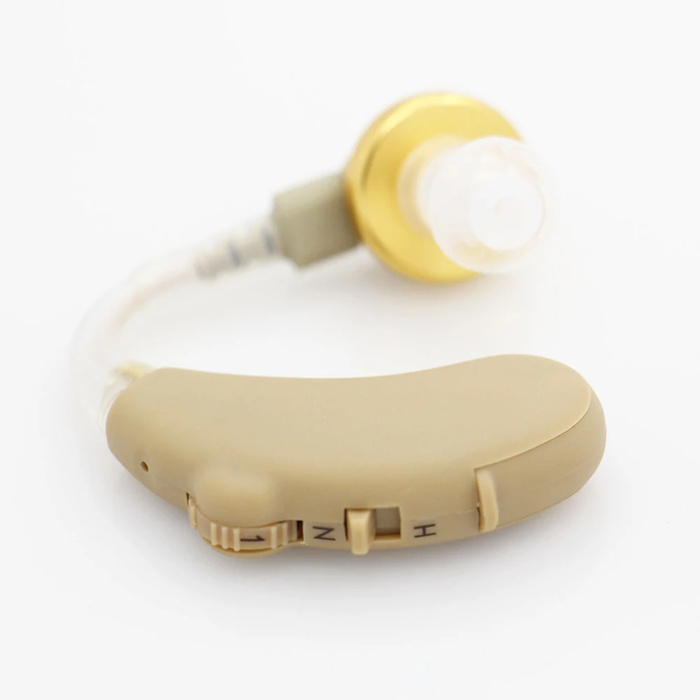 AXON V-185 Analogue Digital BTE Hearing Aid Sound Voice Amplifier Hearing Ear Care Kit Promotion Price