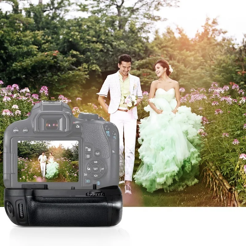  Professional Vertical Battery Grip Pack Holder for Nikon D7100 D7200 Camera as MB-D15+1pcs EN-EL15 