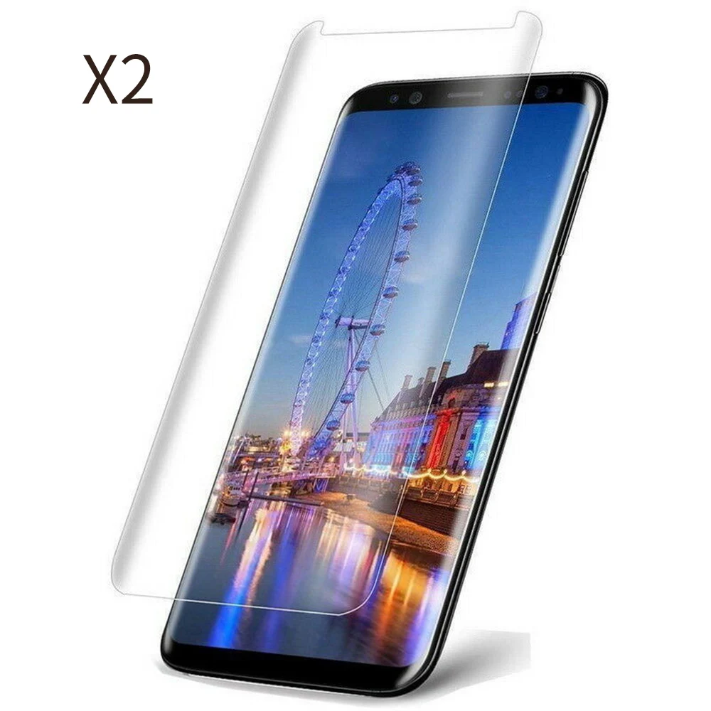 Защитная поверхность экрана пленка для Samsung Galaxy S9 Plus закаленное стекло против