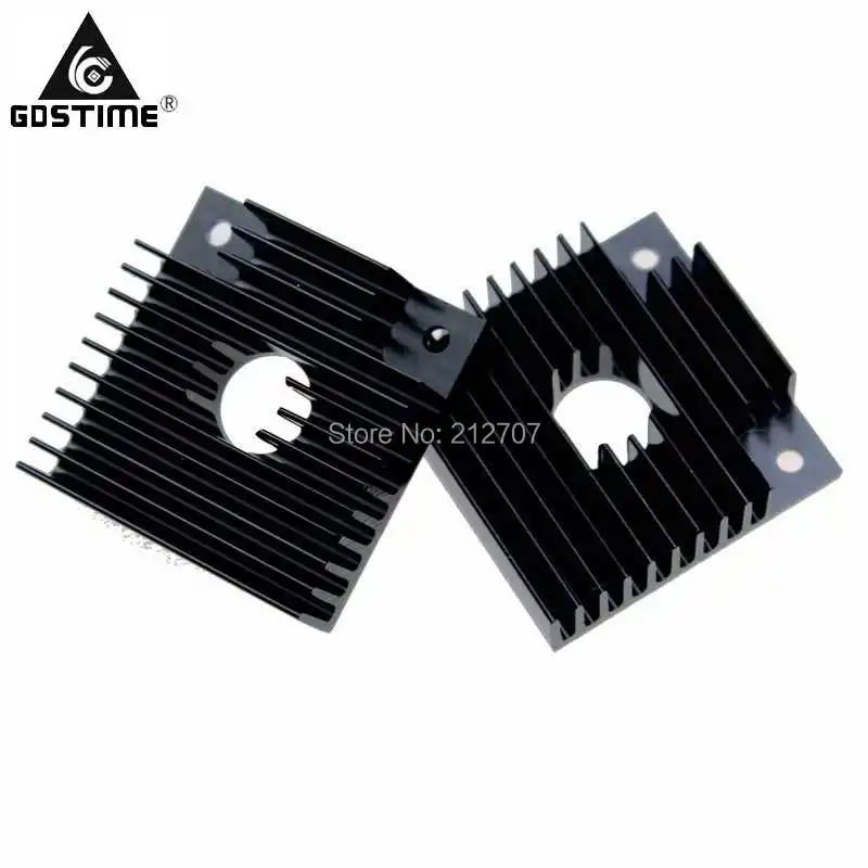 40x40x11mm 3d heatsink black(5)