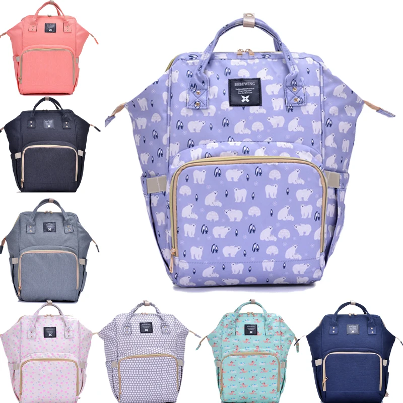

Brand Designer Large Capacity Mummy Maternity Baby Care Nappy Bag Baby Dry Wet Bag Fashion Travel Backpack Nursing Diaper Bags !