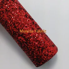 MQ003 30X134 см красный с эффектом блестящей кожи, блестящая ткань для пошива бантов обувь сумки и обои вечерние украшения