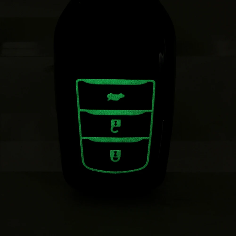 Luminous Auto Car Remote Key Fob Case Shell Key Chain For Toyota Highlander RAV4 Corolla Prado Cruiser Levin Camry old Crown