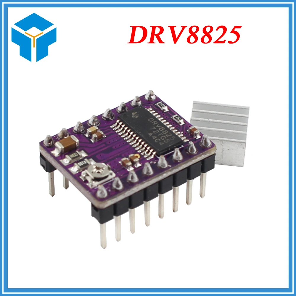 Купить 5шт. 3д принтер stepstick drv8825 драйвер шагового двигателя ...