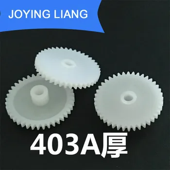 

403A Thick 0.5M 40 Teeth 3mm Shaft Tight Pom Plastic Pinion Gear Toy Model Gear (1000pcs/lot)