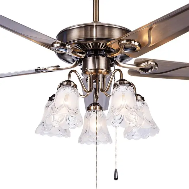 Fan Ceiling Light Restaurant Living Room Bedroom Minimalist Fan Ceiling Light Restaurant Living Room Bedroom Minimalist Modern Iron Leaf With Led European Lamp Fs19