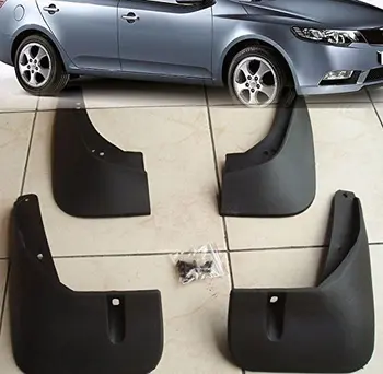 

Automotive 4PCS Rear Car accessory Mudguard Mud Flaps Splash Guard Fit For 2010 2011 2012 KIA FORTE CERATO SEDAN Free Shipping