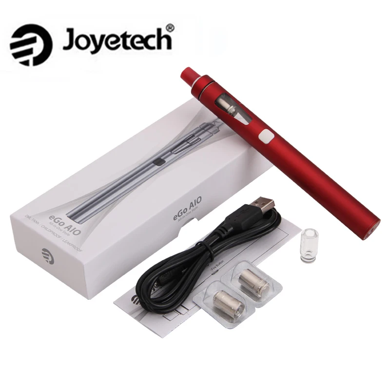 Original Joyetech eGo AIO Kit eGo AIO D16 All-in-One Starter Kit with 2ml Atomizer Tank 1500mah Battery Vape BF SS316-0.6ohm Original Joyetech eGo AIO Kit eGo AIO D16 All-in-One Starter Kit with 2ml Atomizer Tank 1500mah Battery Vape BF SS316-0.6ohm