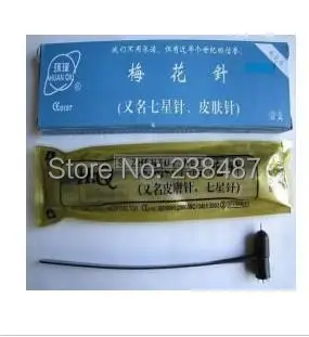 

free shipping meihua acupuncture needle plum blossom figured needle Dermal Needle 5 packs/lot Plum needle