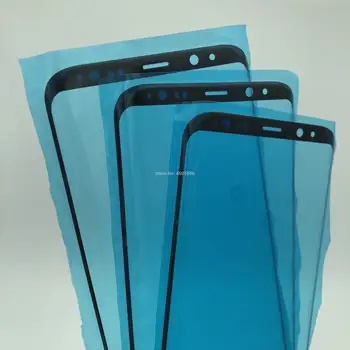 

2pcs ori glass for sm s8/s8 plus cracked front outer glass replacement tempered glass for G950 G955 lcd refurbished