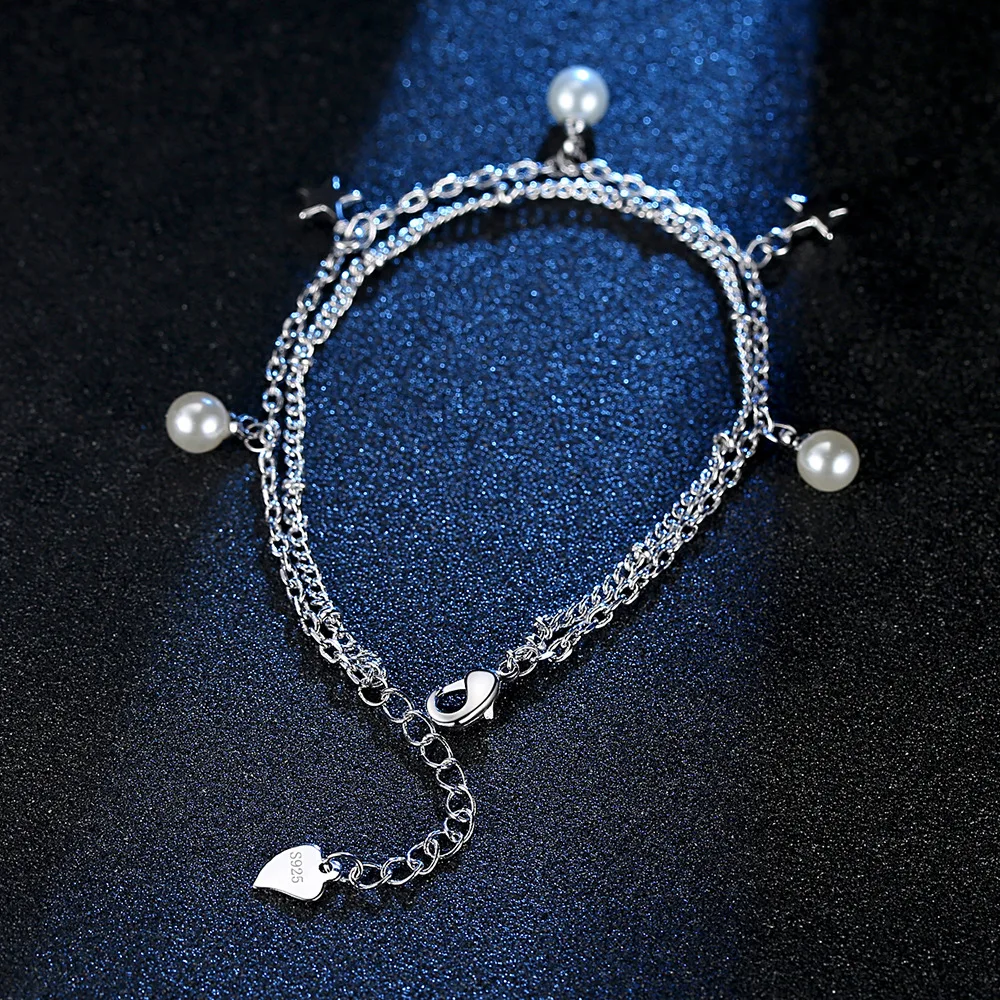 Браслет с жемчужной цепочкой, дизайнерский браслет для женщин, модное ювелирное изделие для женщин, Pulseira Bileklik Bijoux