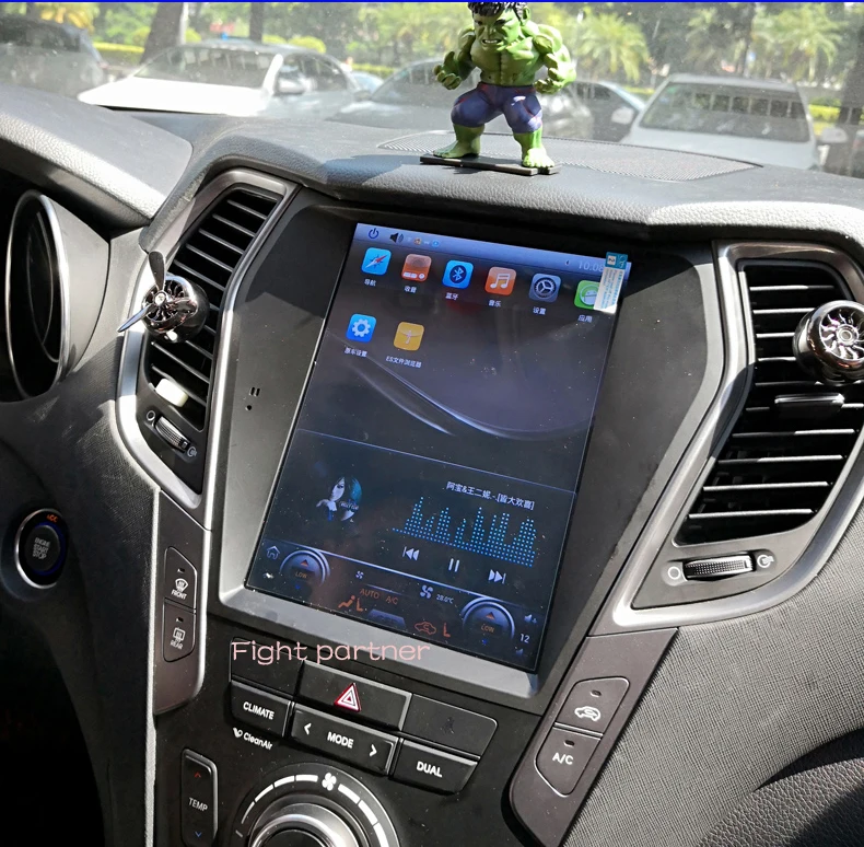 Автомобильный gps навигация 10 4 дюйма Android 6 0 DVD автостерео для Hyundai IX45 Santa Fe 2013