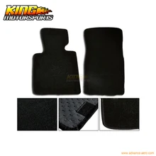 Подходит 2009-2011 BMW Z4 2DR КОВРИК КОВРЫ черный нейлон 2 PC США Внутренний