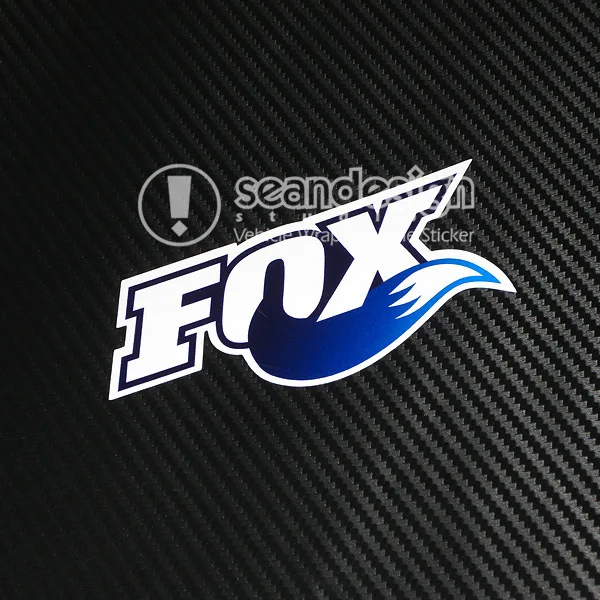 Горячая Распродажа Fox Racing Shox наклейка на шлем мотоцикла водонепроницаемые 12|fox