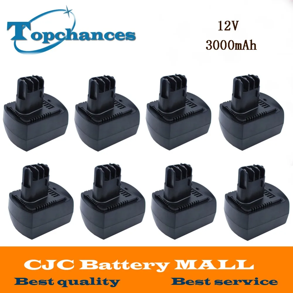 8PCS Newest Replacement Ni Mh 12V 3000mAh font b Power b font font b Tool b