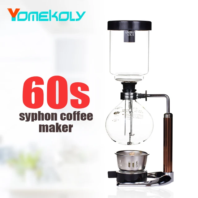 Syphon Coffee Maker Tea Glass Balancing Siphon Coffee Maker Machine