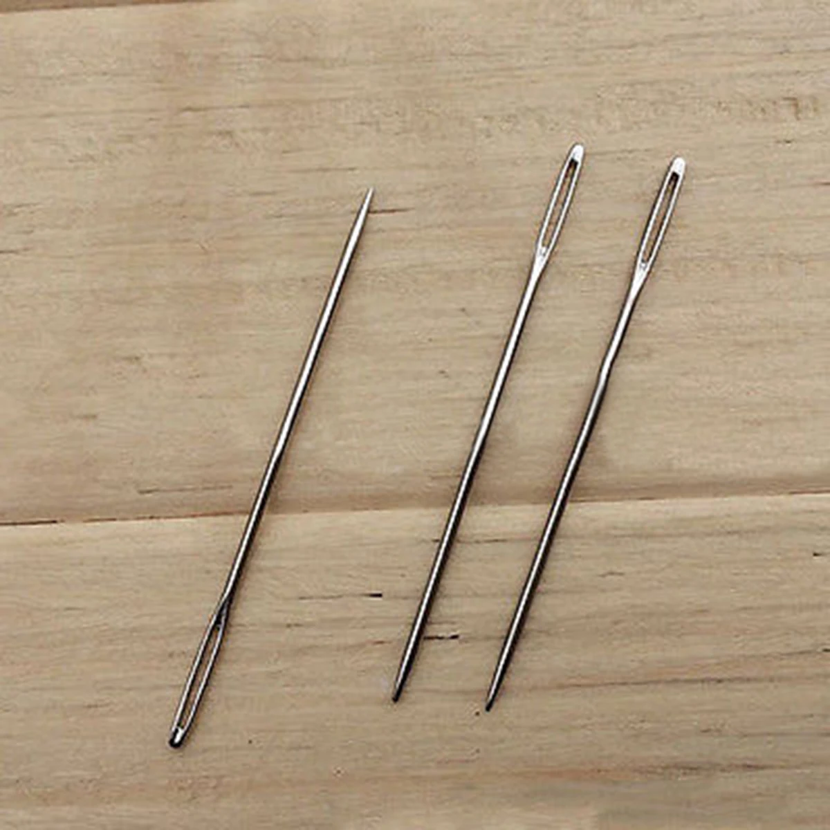 New 10pcs 5cm Large Eye Embroidery Tapestry Darning Needle Sewing Bees Crafts Tools