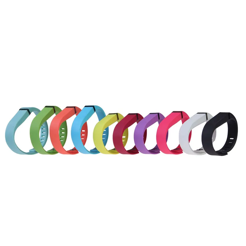 

Replacement Large Band for Fitbit Flex Wireless Activity Wristband Bracelet Colorful Silicone Wrist Strap Bracelet JC