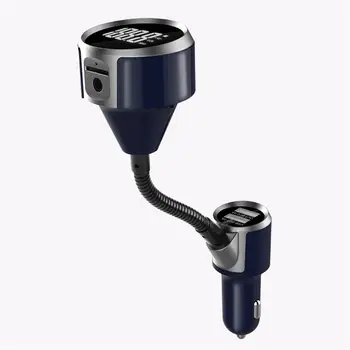 BORUiT 電子シガーライターソケットスプリッタ 3.6A デュアル Usb 車の充電器電流 Volmeter スマートフォン用/タブレット PC