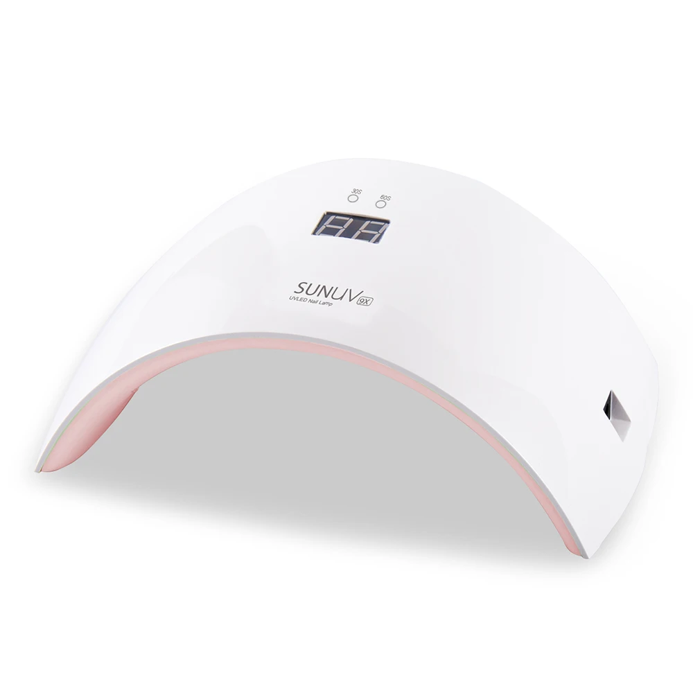 SUN9X 24W UV Lamp Nail Dryer LCD Time Display Auto Sensing Double LED UV Light UVLED Nail Lamp For Curing Nail Gel Polish SUNUV SUN9X 24W UV Lamp Nail Dryer LCD Time Display Auto Sensing Double LED UV Light UVLED Nail Lamp For Curing Nail Gel Polish SUNUV