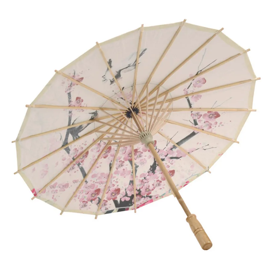 Chinese Silk Cloth Umbrella Home Decor 1PC Classical Style Decorative