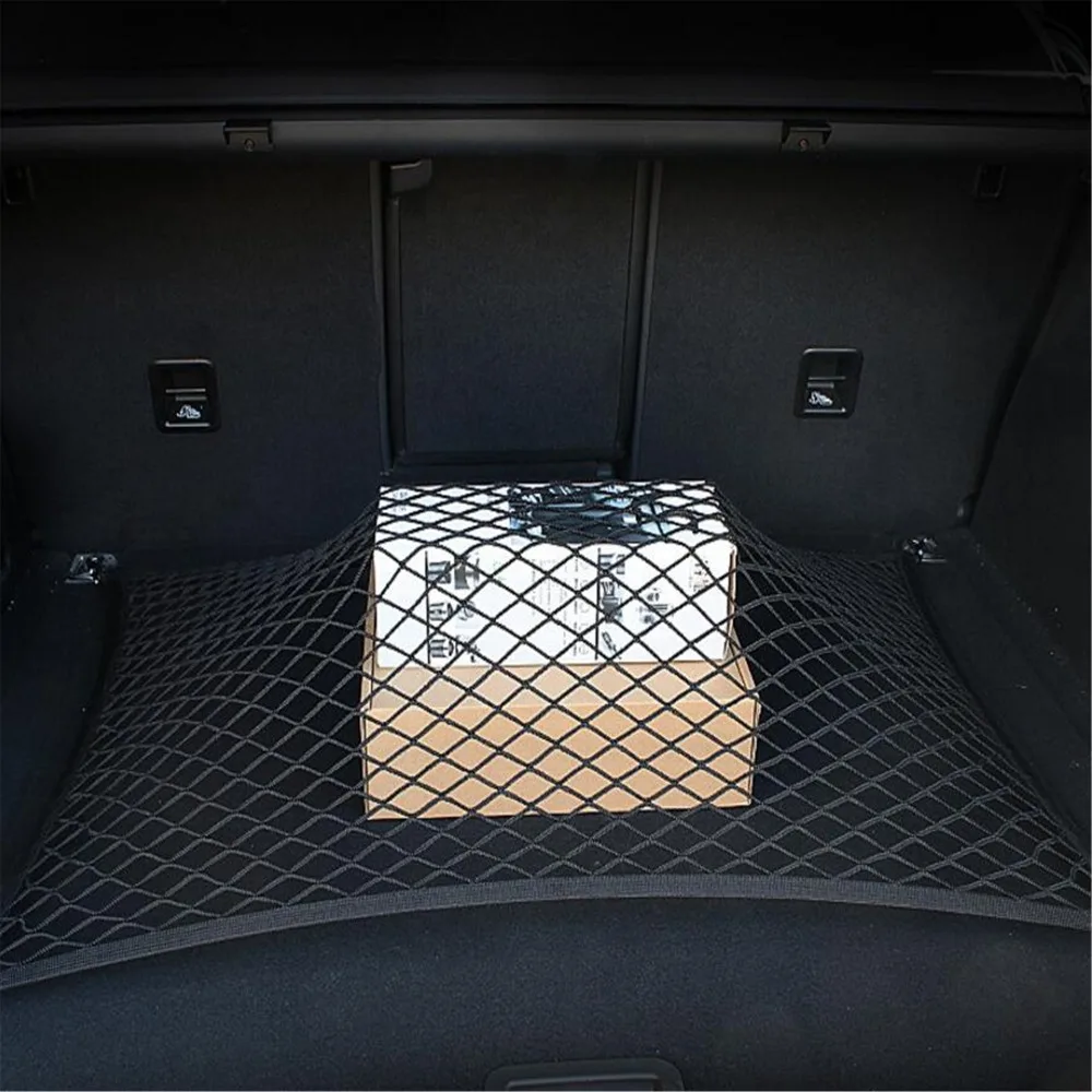

Universal Car Trunk Luggage Storage Cargo Organiser Nylon Elastic Mesh Net For LADA Priora Sedan sport Kalina Granta Vesta X-Ray