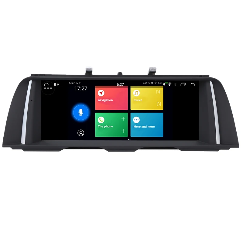 Sale Auto Radio Multimedia Player for BMW 5 series F10 F11 2011 2012 CIC System Wifi BT Vehicle GPS Navigation 10.25" Android 8.1 PX6 1