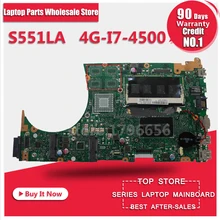 S551LB REV2 0 with i7 4500 cpu motherboard For ASUS S551 S551L S551LN S551LA R553L K551L