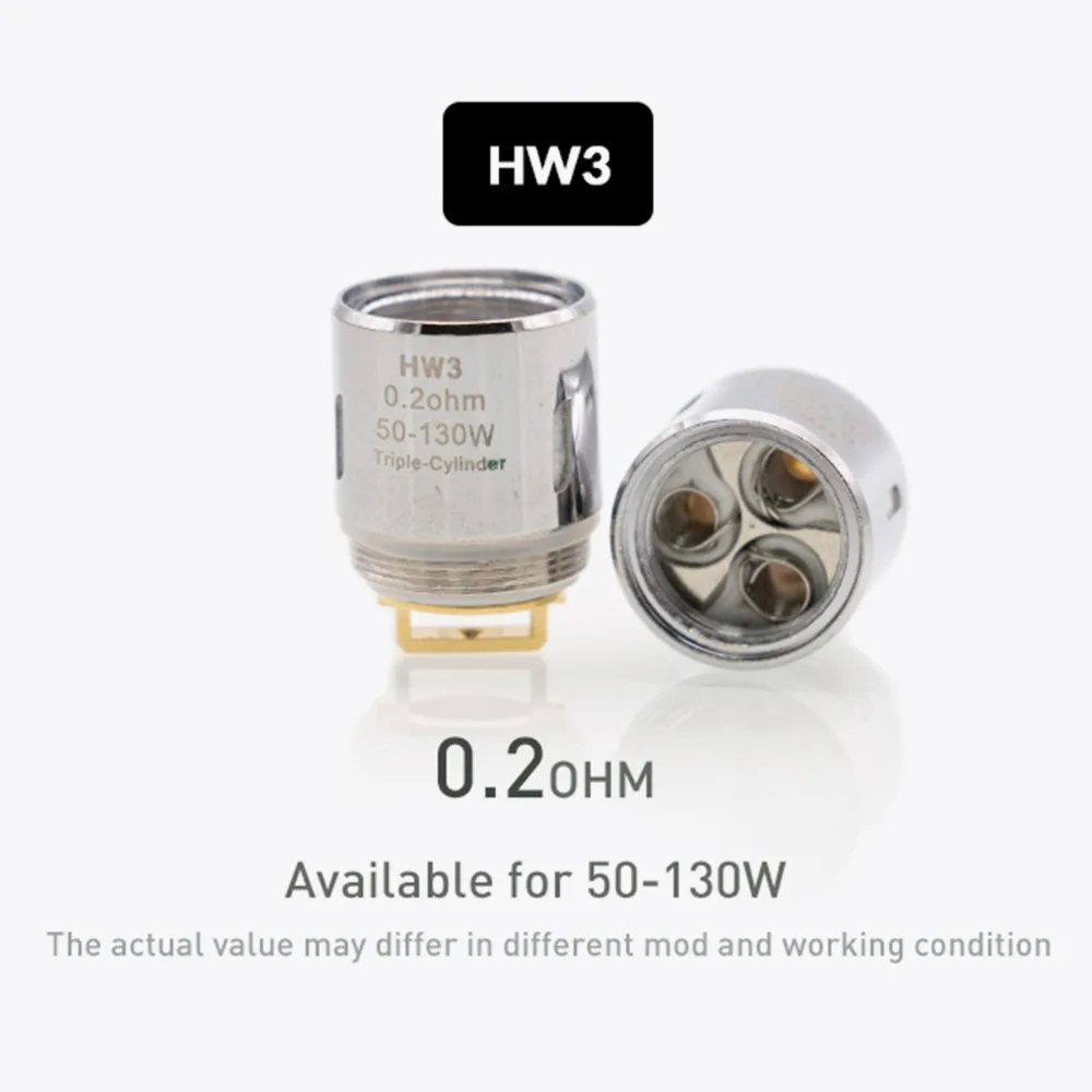 Volcanee 3 шт. HW катушка Замена 0.15ohm 0.2ohm нагревательный провод для ijust атомайзер RDA RTA