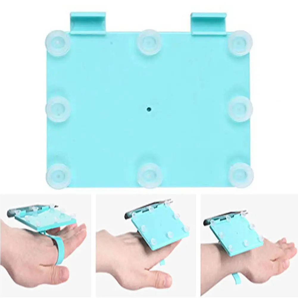 

NEW 1PCS Eyelash Extension Hand Tray Fake Lash Holder Nail Art Mixing Palette Makeup Tool Beauty Nail Art Tool