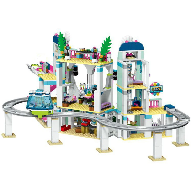 Цена 2019 новые друзья, модели Heartlake City, совместимые с Legoingly Friends, строительные блоки, кирпичные игрушки для детей, рождественские подарки