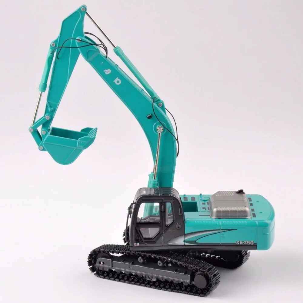 1/50 Scale SK-350 Light Blue Diecast Excavator Truck Car Vehicles Diecast Model Collection Diecast 1/50 Scale SK-350 Light Blue Diecast Excavator Truck Car Vehicles Diecast Model Collection Diecast