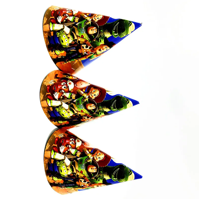 Buy 6pcs/lot toys story party hats baby birthday party