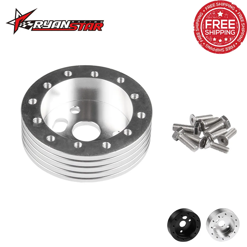 Free shipping 1" Hub For 6 Hole Steering Wheel To Fit Grant APC 3 Hole