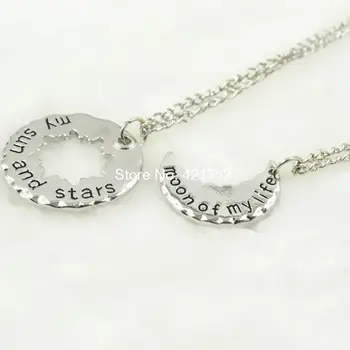 

20pcs My Sun and Stars - Moon of My Life Game of Thrones Necklace Antique Bronze