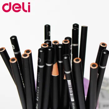 

Deli 2h-8b Set Drawing Sketching Pencil Soft Safe Non-toxic Standard Pencils Professional Office School Pencil