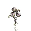 TANGTANG broche AB Rosa Flor de cristal de estrás broche mujeres accesorios de Pin de bronce para mamá, nuevo artículo fantástico: BH7035 ► Foto 1/6